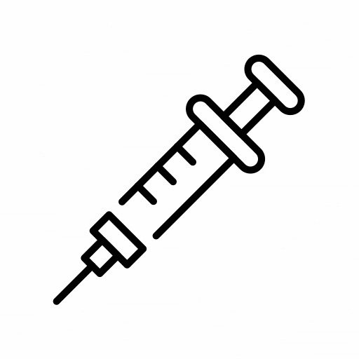 Animated precision medical device graphic for a home-care technology concept